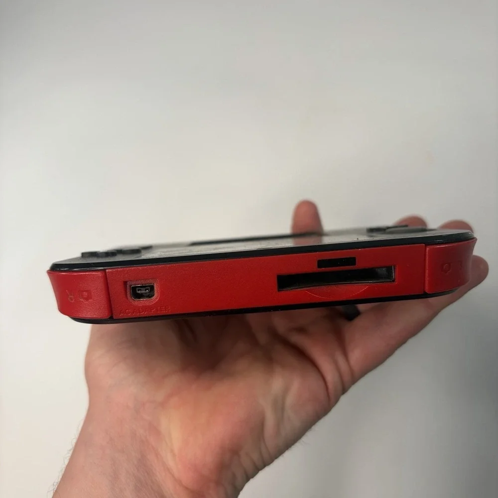 2 Nintendo 2DS Console Black / Red Crimson Slate Model Untested For Parts Set